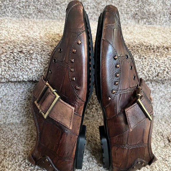 Carrucci by JC Studio Men\'s Brown Leather Shoes main image 9